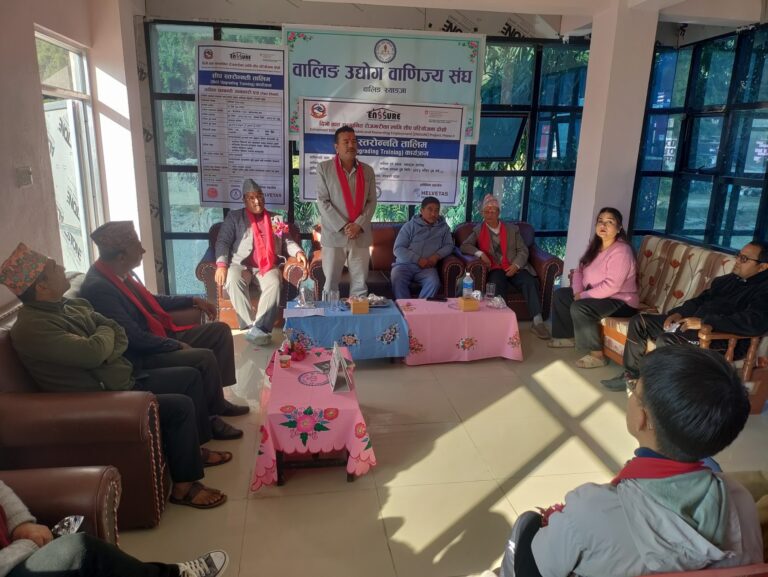 वालिङका २४ युवालाई कफीमा बारिस्टा बनाउने तालिम