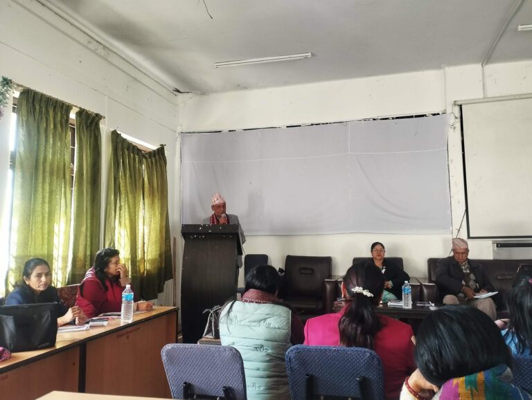 राष्ट्रिय महिला आयोगले स्याङ्जामा प्रशिक्षण र अन्तरक्रिया